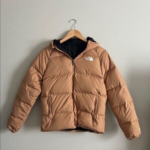 The North Face Reversible Down Hooded Coat (Boys)